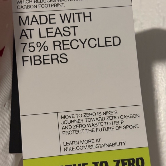 Nike Women's Bowerman Track White Tank Top with Red Lightning Design - Picture 6 of 8